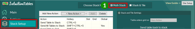 Multi-Stack Mode