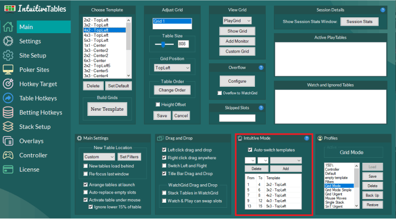 Auto-Switch Layouts