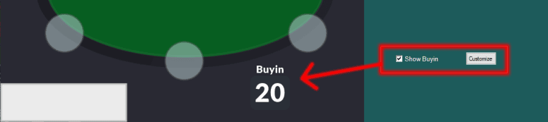 Buyin Overlay