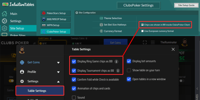Chips to BB ClubsPoker