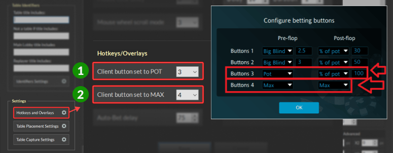 4 bet button skins
