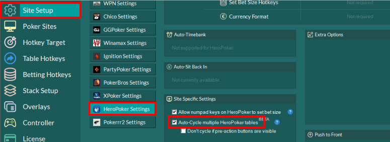 Auto-Switch HeroPoker tables