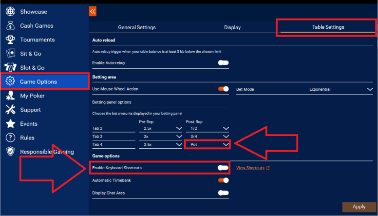 Disable Keyboard Shortcuts