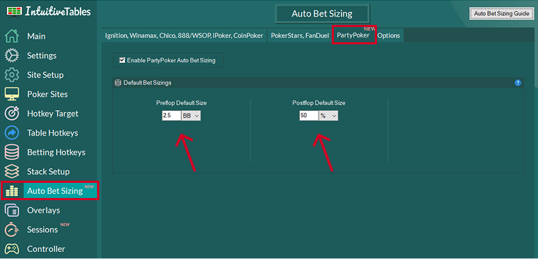 4 bet button skins