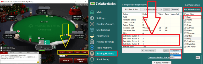 Bet Slider Button Hotkeys